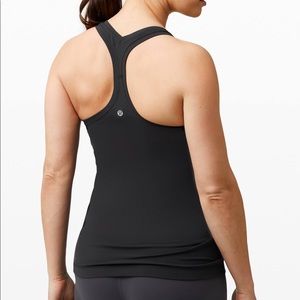 Lululemon CoolRacerback II Nulu - sz 10 light blue